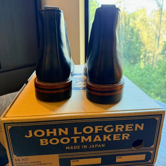 John Lofgren Chelsea Boots - Black Horween Leather CXL main image 5